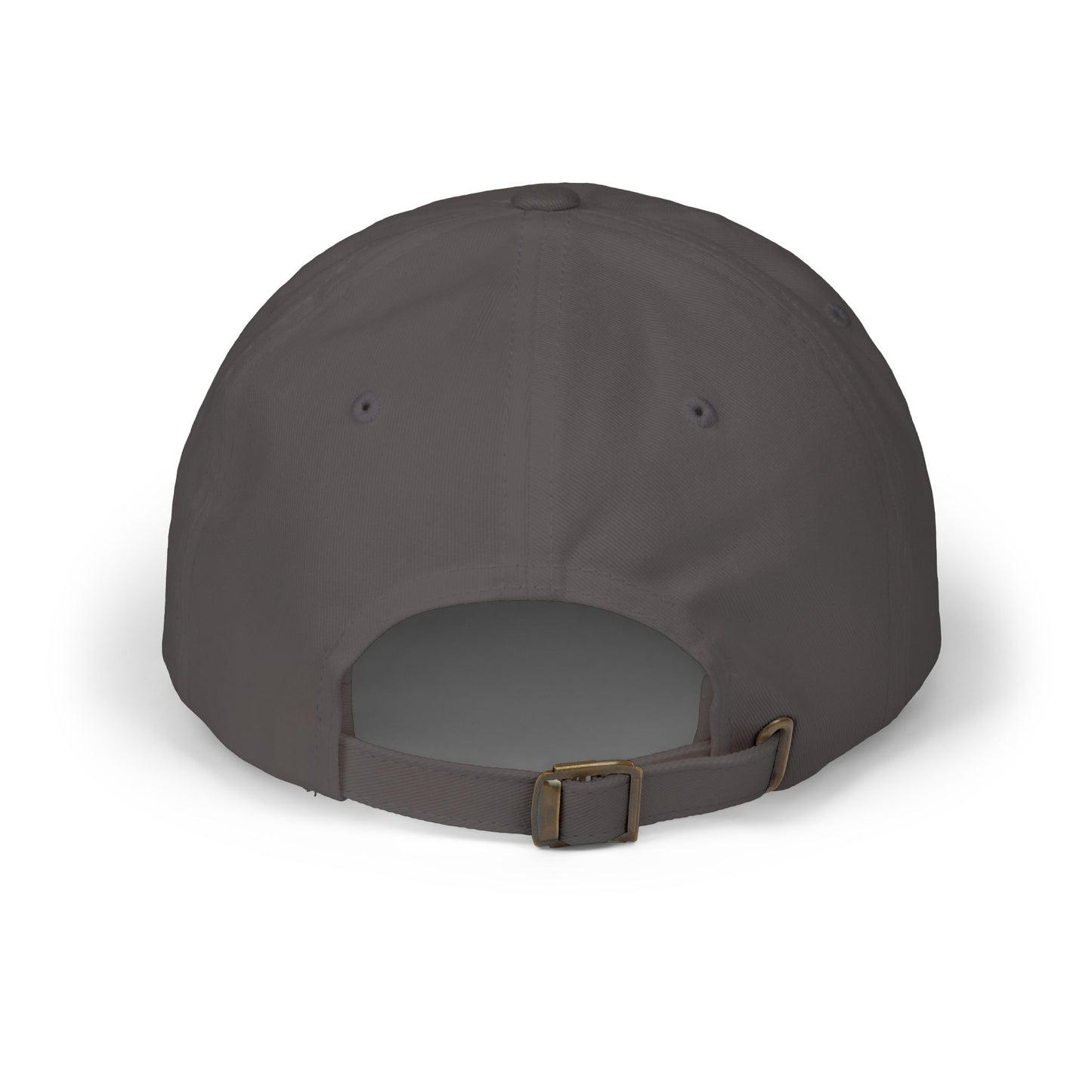 Black Embroidered Patch Logo Dad Cap