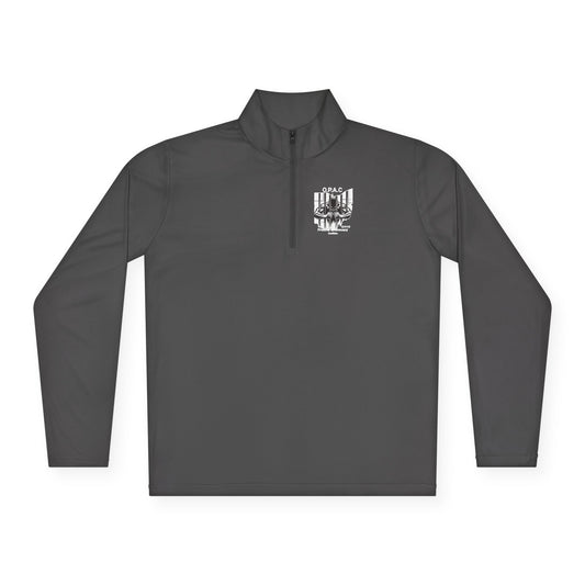 Copy of O.P.A.C Logo (White) Quarter-Zip Pullover