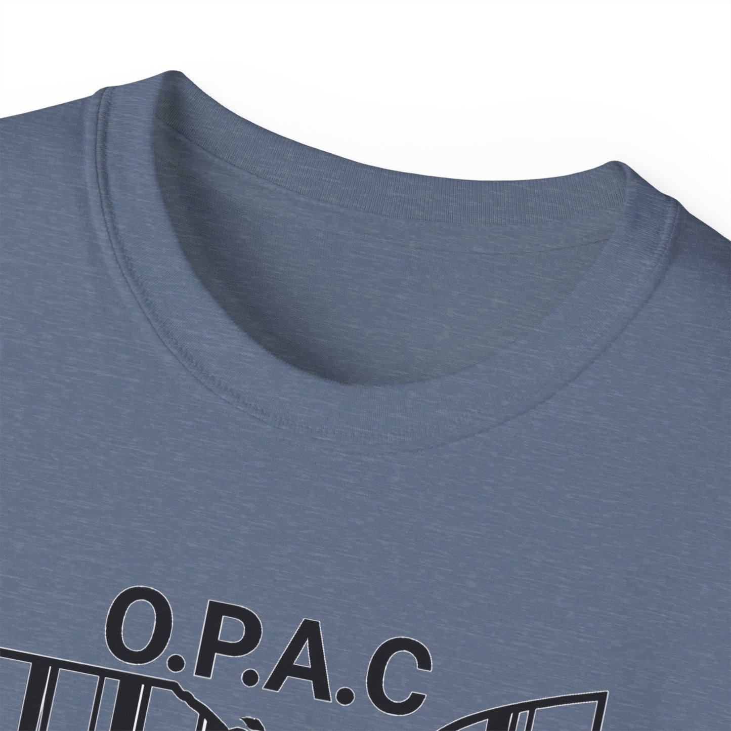 Black O.P.A.C. Advocacy Tee, Unisex Cotton T-Shirt for Supporters, Prison Advocacy, Social Justice, Awareness Shirt, Gift for Activists