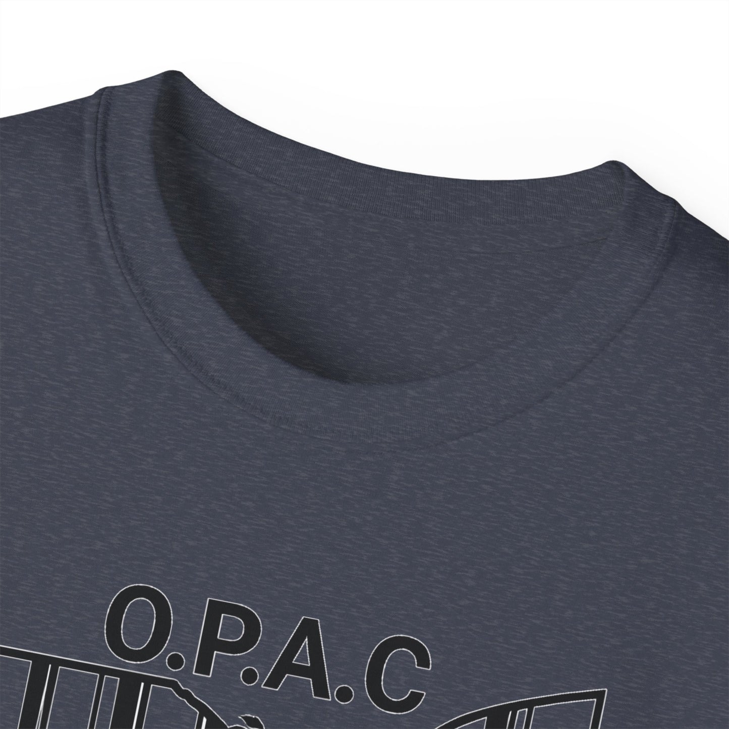 Black O.P.A.C. Advocacy Tee, Unisex Cotton T-Shirt for Supporters, Prison Advocacy, Social Justice, Awareness Shirt, Gift for Activists