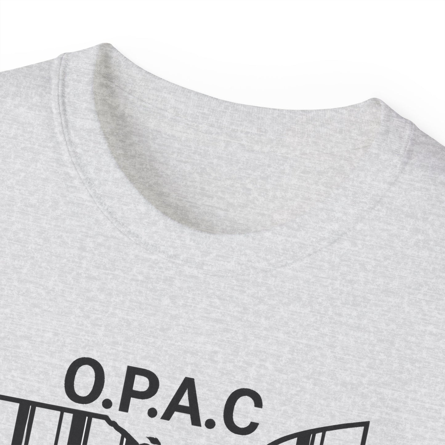 Black O.P.A.C. Advocacy Tee, Unisex Cotton T-Shirt for Supporters, Prison Advocacy, Social Justice, Awareness Shirt, Gift for Activists