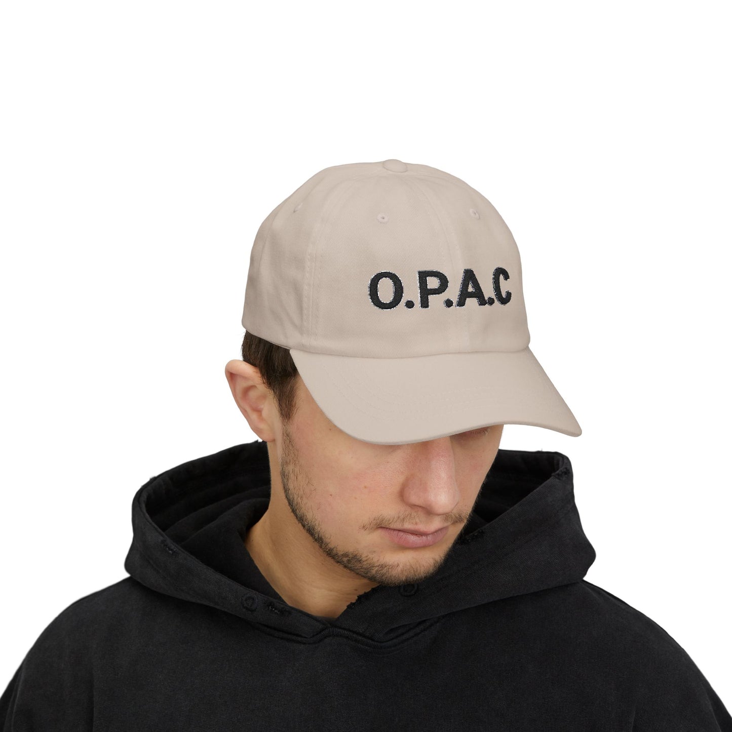 Embroidered Black-Lettered Dad Cap - Ohio Prisoner's Advocacy Coalition