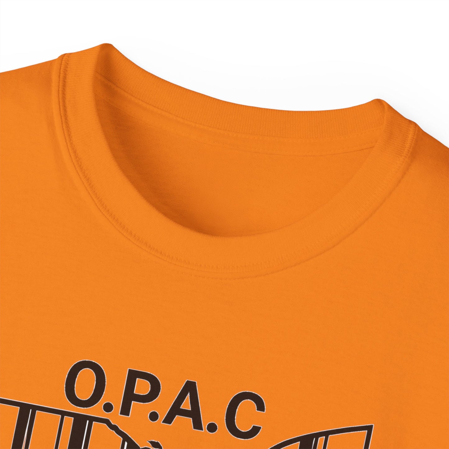 Black O.P.A.C. Advocacy Tee, Unisex Cotton T-Shirt for Supporters, Prison Advocacy, Social Justice, Awareness Shirt, Gift for Activists