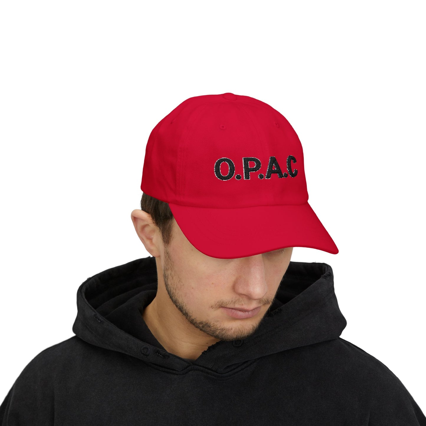 Embroidered Black-Lettered Dad Cap - Ohio Prisoner's Advocacy Coalition