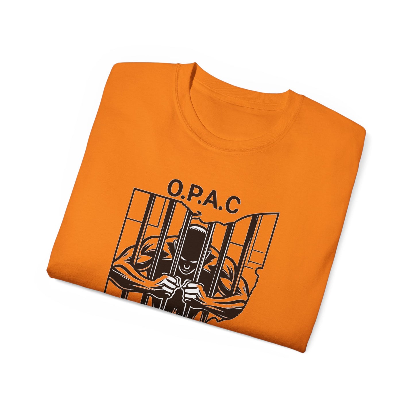 Black O.P.A.C. Advocacy Tee, Unisex Cotton T-Shirt for Supporters, Prison Advocacy, Social Justice, Awareness Shirt, Gift for Activists
