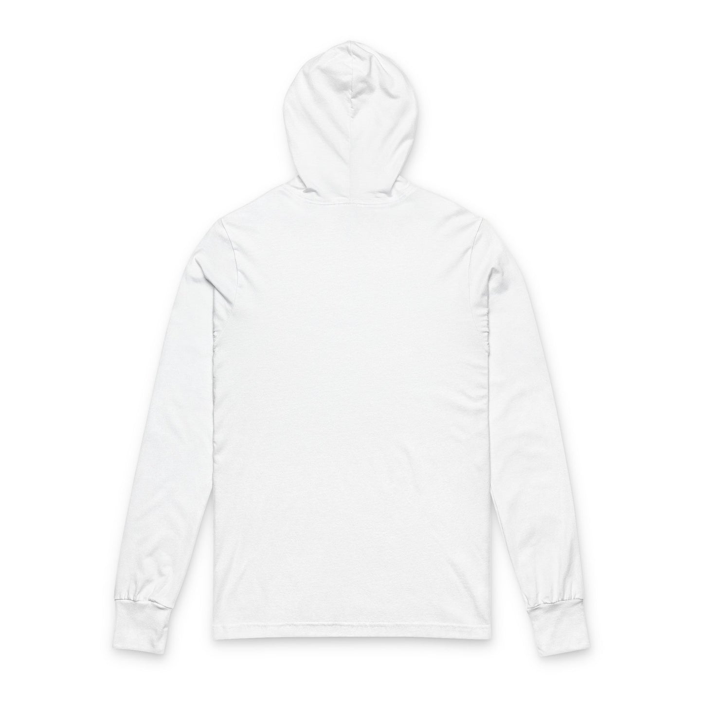 O.P.A.C. Black-Lettered Text Hooded Long Sleeve Tee, Prisoner Rights Awareness