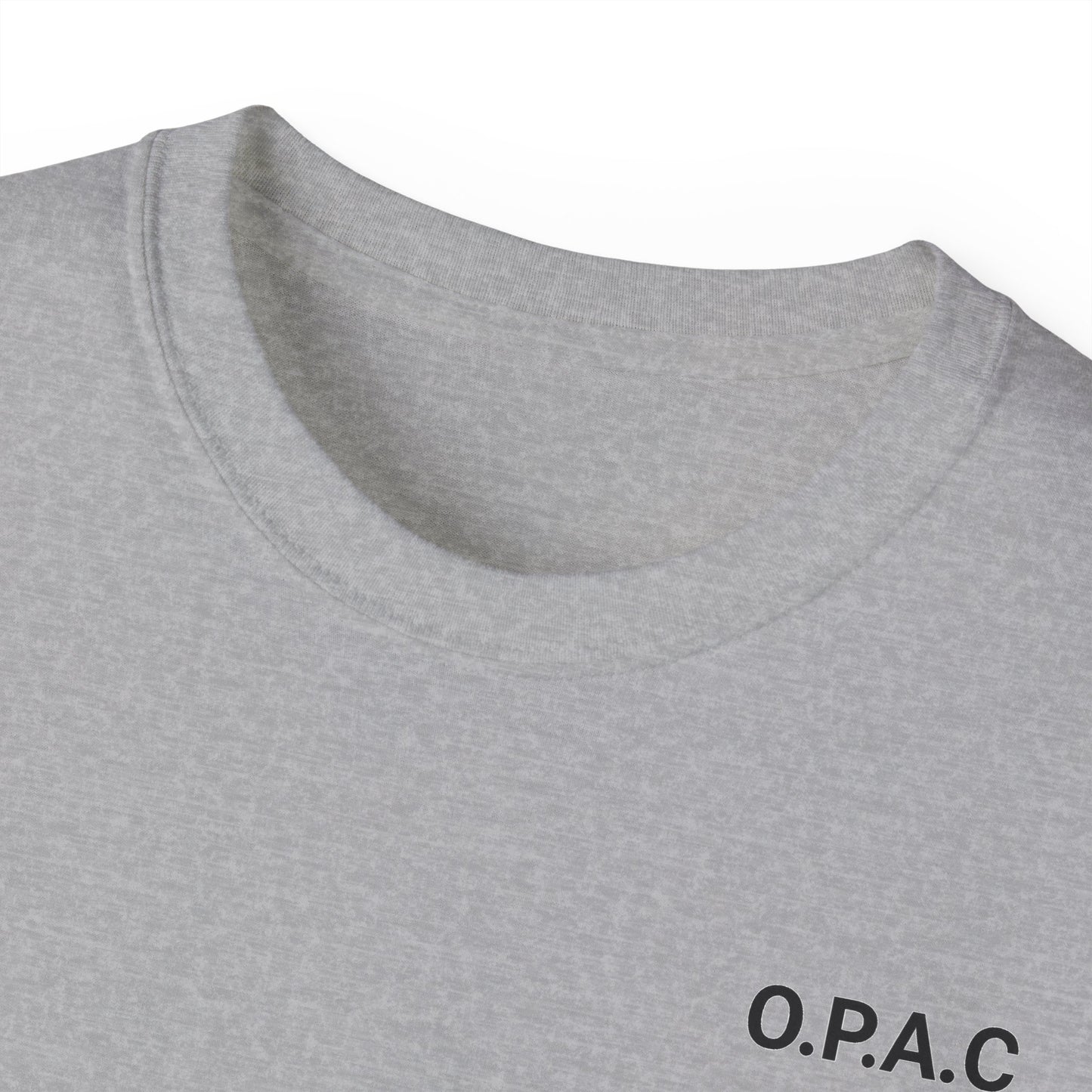 Unisex Ultra Cotton Tee | Minimalist (Black-lettered) O.P.A.C  T-Shirt for Everyday Wear, Casual Outfit, Gift for Friends, Streetwear Style, Comfortable [...]