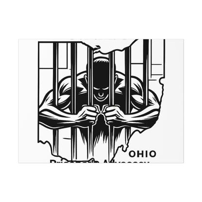 O.P.A.C. Prisoner Advocacy Art Print | Uncoated Posters for Social Justice Decor, Activism Wall Art, Awareness Posters, Community Engagement, [...]