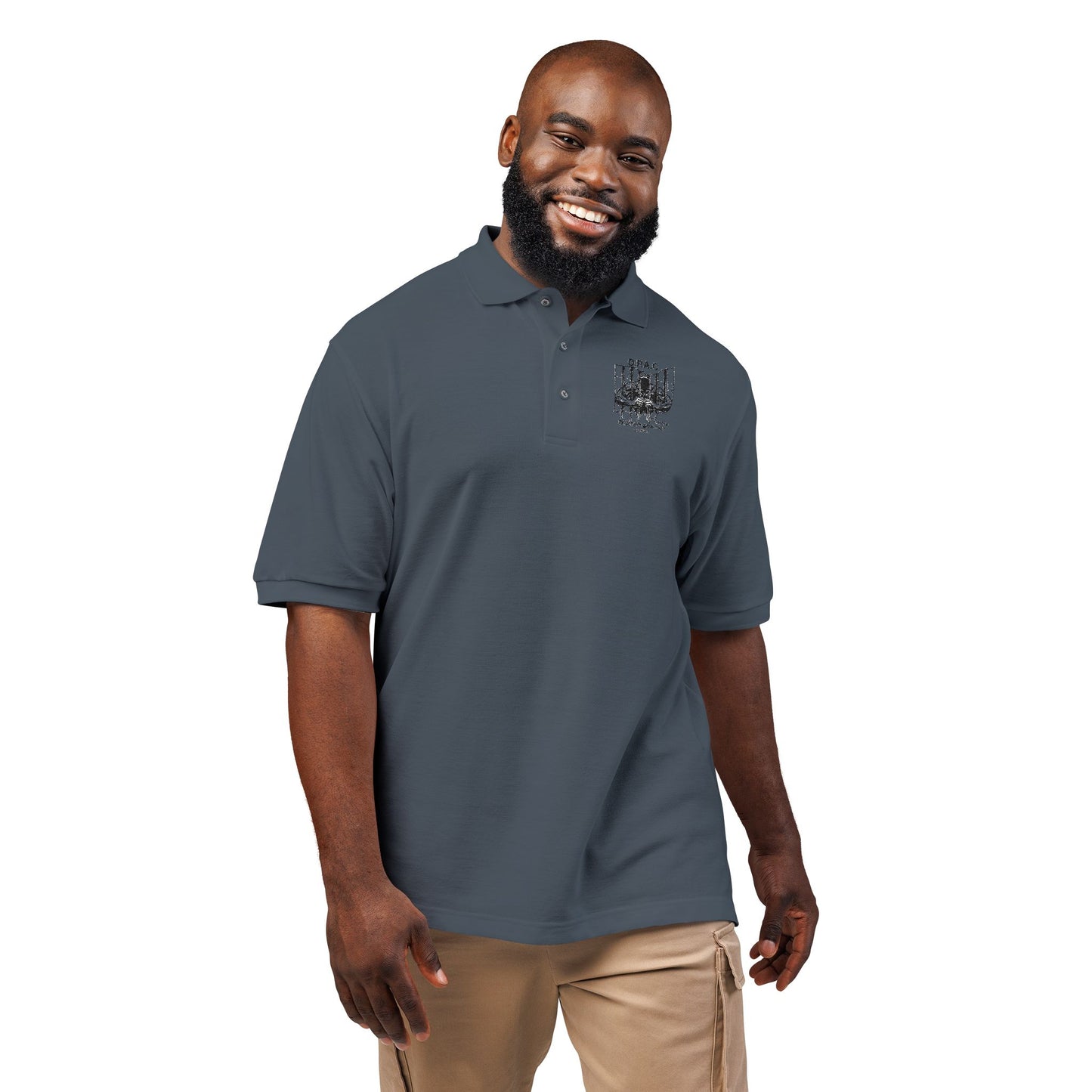 Stylish O.P.A.C- Ohio Prisoner's Advocacy Coalition Embroidered Logo Polo Shirt for Unisex, Casual Wear, Gift for Him/Her, Summer Outfit, Preppy Style