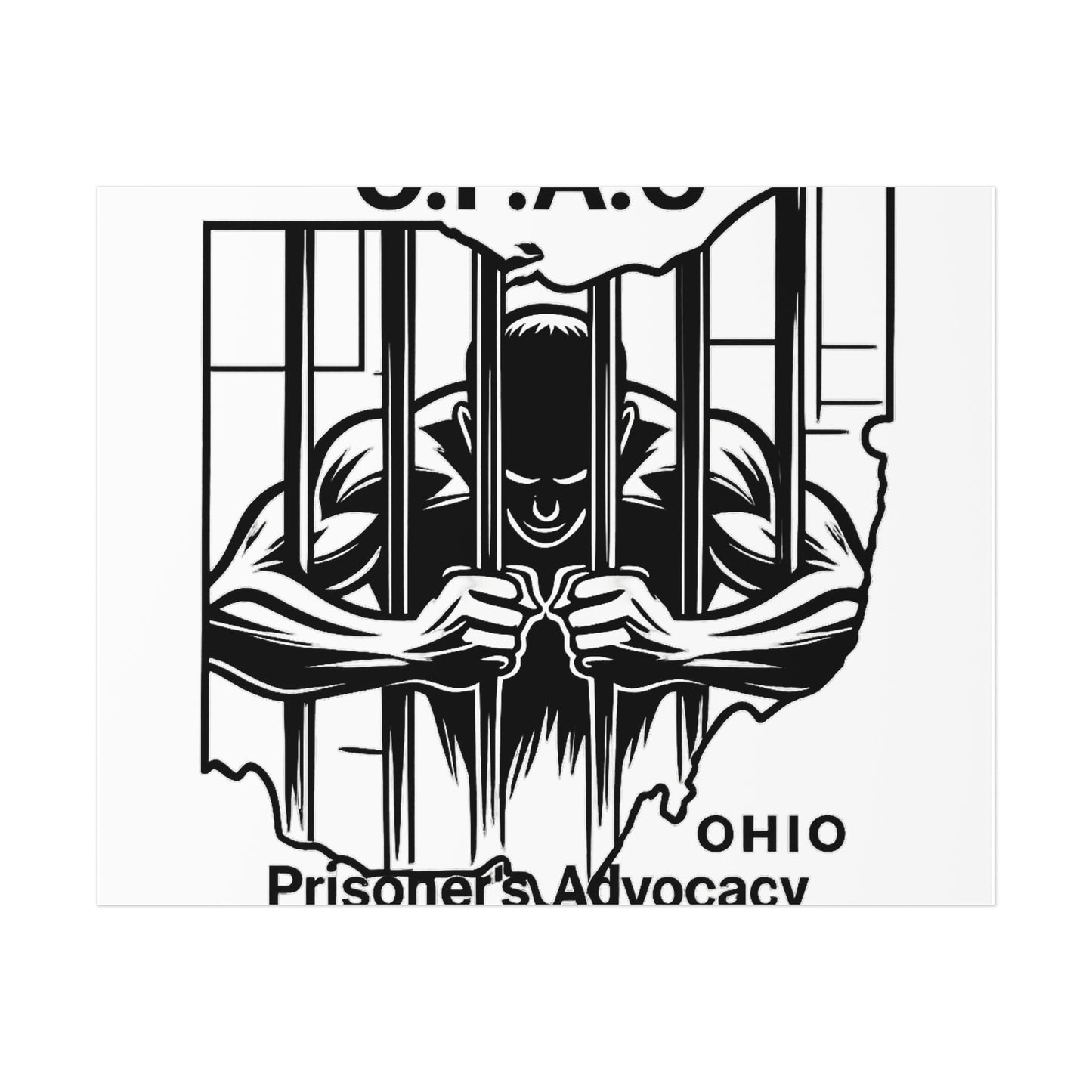 O.P.A.C. Prisoner Advocacy Art Print | Uncoated Posters for Social Justice Decor, Activism Wall Art, Awareness Posters, Community Engagement, [...]
