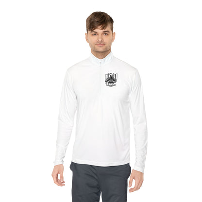 Black O.P.A.C. Double-sided Logo (Black-lettered text on back) Unisex Quarter-Zip Pullover with Stylish Graphic Design, Cozy Layer for Men and Women, Perfect for Casual Outings, Outdoor Adventures, [...]
