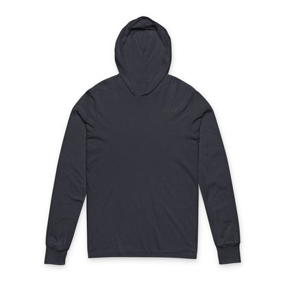 O.P.A.C. Black-Lettered Text Hooded Long Sleeve Tee, Prisoner Rights Awareness