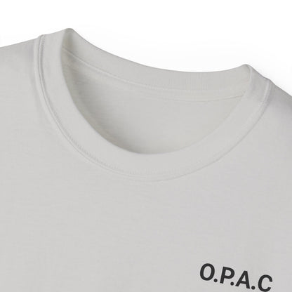 Unisex Ultra Cotton Tee | Minimalist (Black-lettered) O.P.A.C  T-Shirt for Everyday Wear, Casual Outfit, Gift for Friends, Streetwear Style, Comfortable [...]