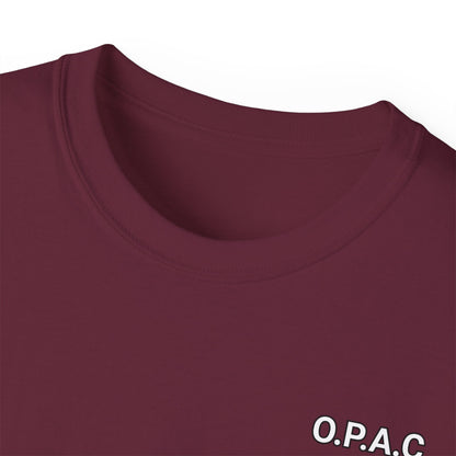 Unisex Ultra Cotton Tee | Minimalist (White-lettered) O.P.A.C T-Shirt for Everyday Wear, Casual Outfit, Gift for Friends, Streetwear Style, Comfortable [...]