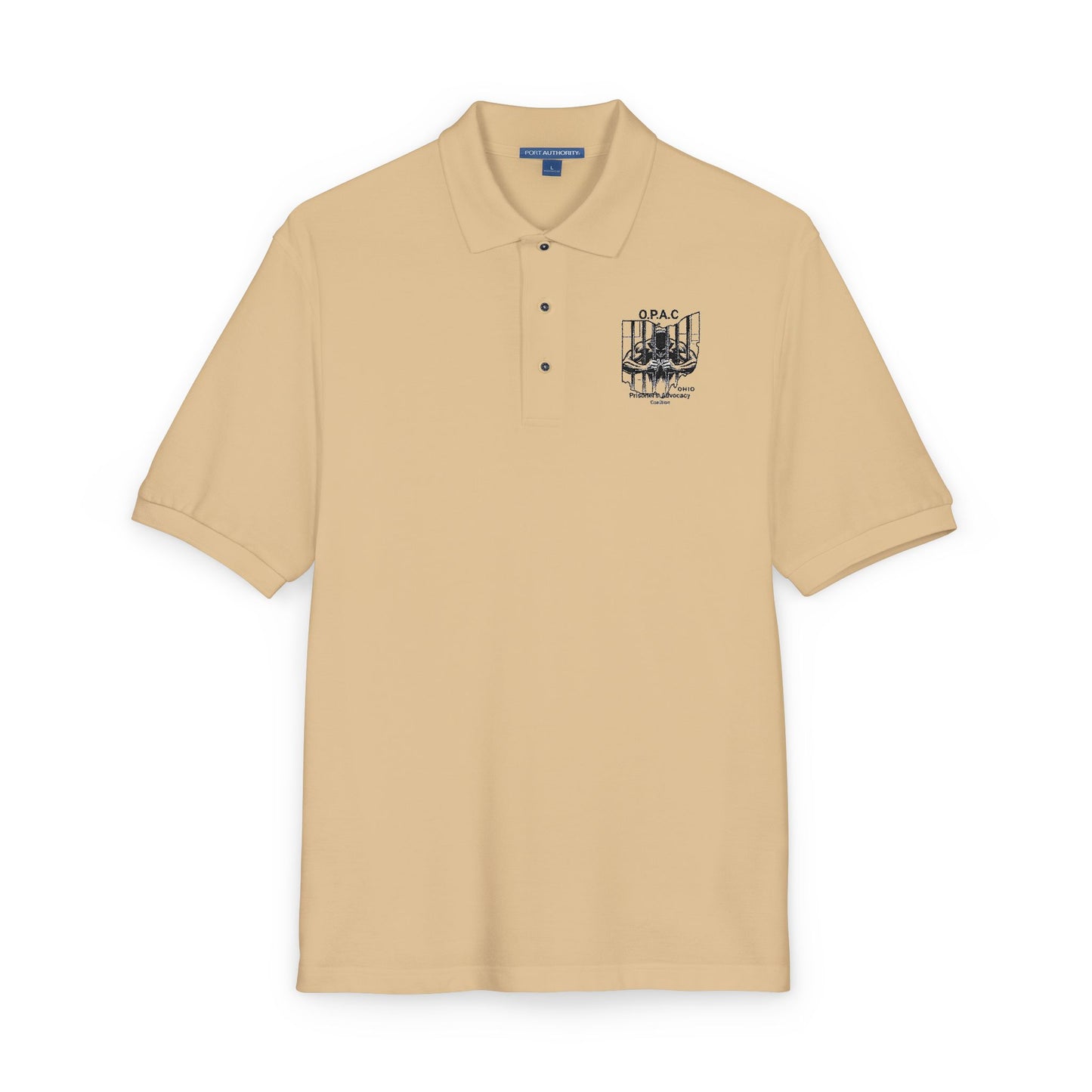 Stylish O.P.A.C- Ohio Prisoner's Advocacy Coalition Embroidered Logo Polo Shirt for Unisex, Casual Wear, Gift for Him/Her, Summer Outfit, Preppy Style