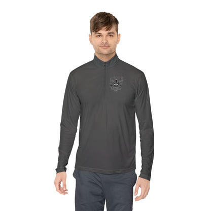 Black O.P.A.C. Double-sided Logo (Black-lettered text on back) Unisex Quarter-Zip Pullover with Stylish Graphic Design, Cozy Layer for Men and Women, Perfect for Casual Outings, Outdoor Adventures, [...]