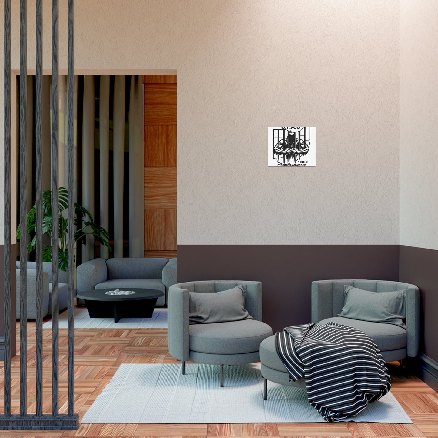 O.P.A.C. Prisoner Advocacy Art Print | Uncoated Posters for Social Justice Decor, Activism Wall Art, Awareness Posters, Community Engagement, [...]