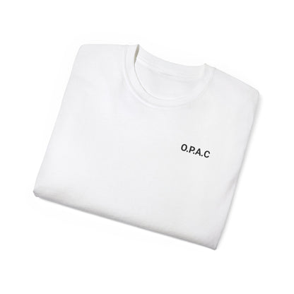 Unisex Ultra Cotton Tee | Minimalist (Black-lettered) O.P.A.C  T-Shirt for Everyday Wear, Casual Outfit, Gift for Friends, Streetwear Style, Comfortable [...]