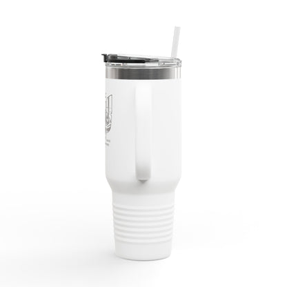 O.P.A.C. Insulated Travel Mug | 40oz Adventure Mug, Hot & Cold Beverage Mug, Perfect for Road Trips, Camping, Hiking, Gifts for Outdoorsy People
