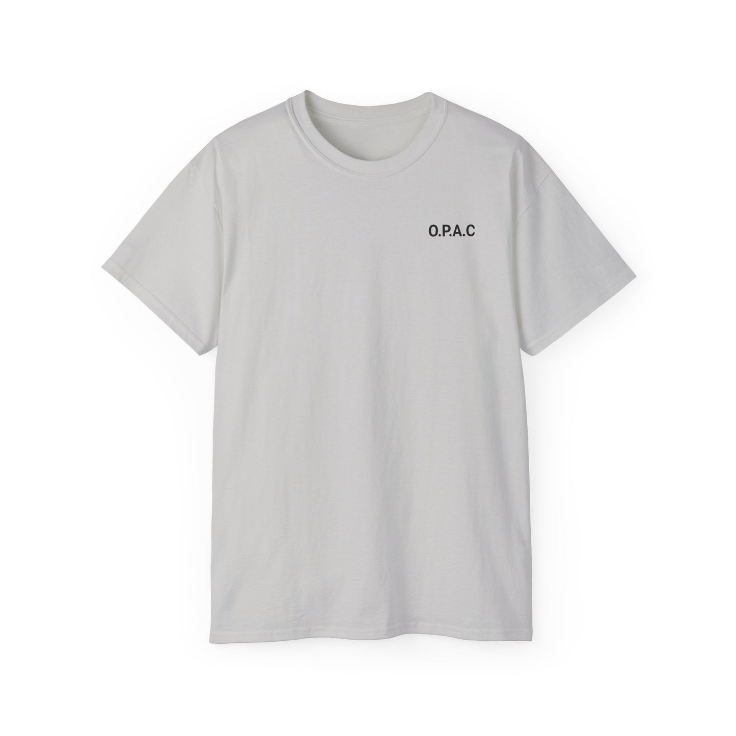Double-sided Unisex Black-Lettered Text Big Back Graphic Advocacy Tee - Support Prisoners' Rights, Social Justice Apparel, Protest Wear, Activism T-Shirt