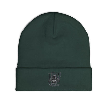 O.P.A.C. Ohio Prisoner's Advocacy Coalition Custom Embroidered Patch Logo Knit Beanie - Cozy Fashion Accessory, Winter Gift, O.P.A.C. Beanie, Streetwear Essential, Unisex Hat