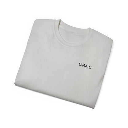 Unisex Ultra Cotton Tee | Minimalist (Black-lettered) O.P.A.C  T-Shirt for Everyday Wear, Casual Outfit, Gift for Friends, Streetwear Style, Comfortable [...]