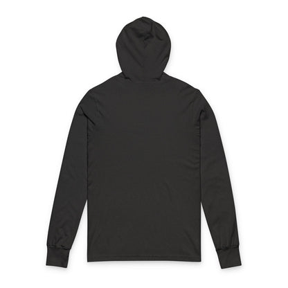 O.P.A.C. Advocacy WHITE Graphic Hooded Long Sleeve Tee, Prisoner Rights Awareness