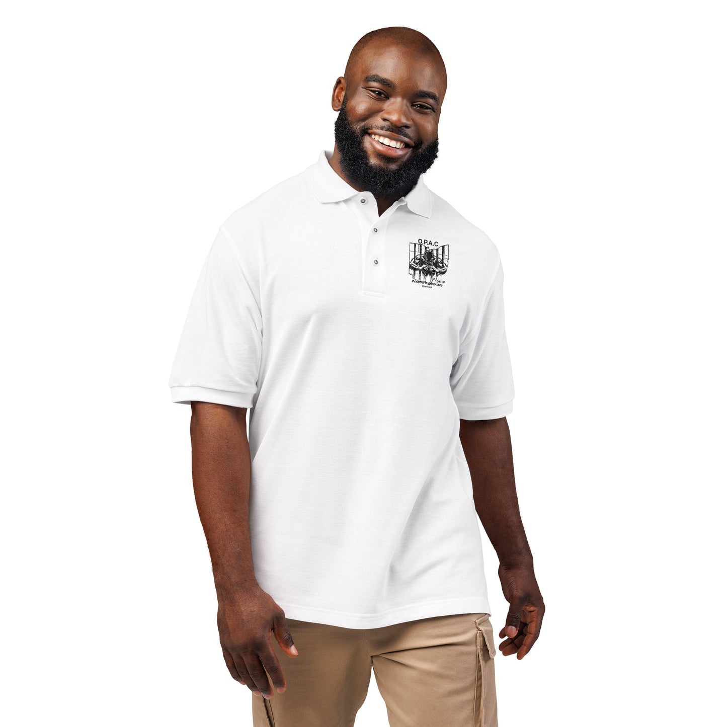 Stylish O.P.A.C- Ohio Prisoner's Advocacy Coalition Embroidered Logo Polo Shirt for Unisex, Casual Wear, Gift for Him/Her, Summer Outfit, Preppy Style