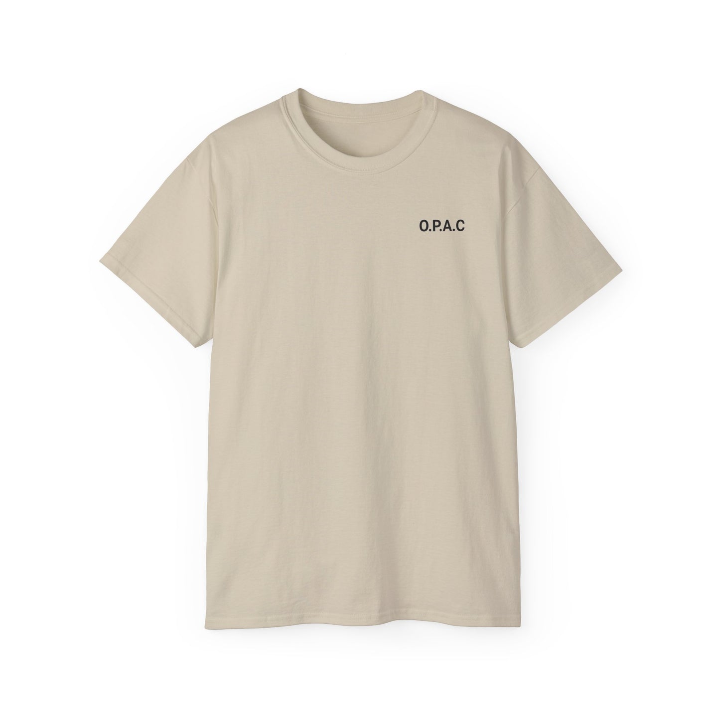 Double-sided Unisex Black-Lettered Text Big Back Graphic Advocacy Tee - Support Prisoners' Rights, Social Justice Apparel, Protest Wear, Activism T-Shirt