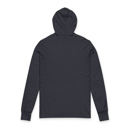O.P.A.C. Black-Lettered Text Hooded Long Sleeve Tee, Prisoner Rights Awareness