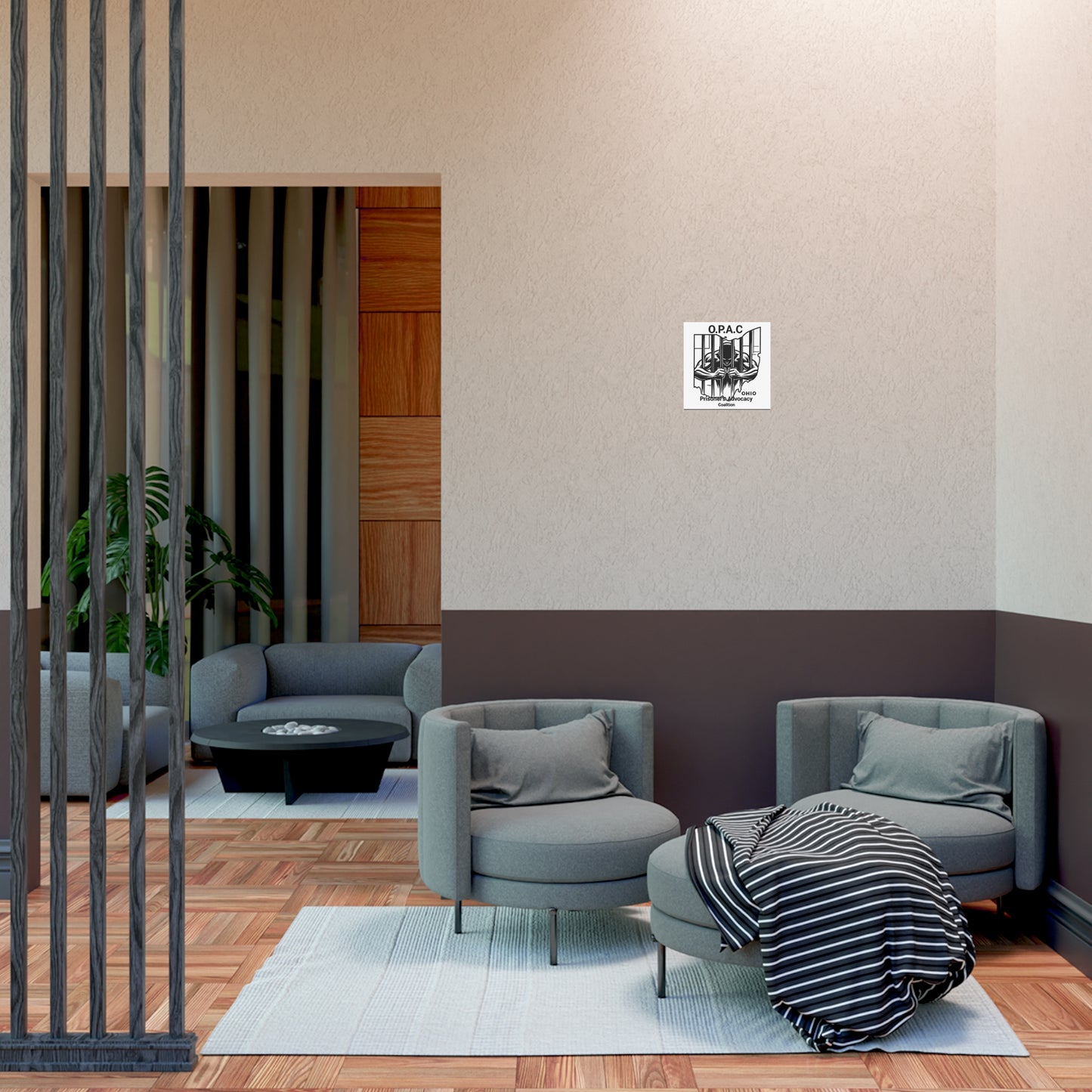 O.P.A.C. Prisoner Advocacy Art Print | Uncoated Posters for Social Justice Decor, Activism Wall Art, Awareness Posters, Community Engagement, [...]