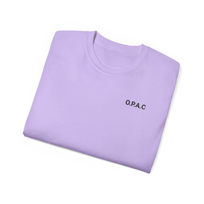 Unisex Ultra Cotton Tee | Minimalist (Black-lettered) O.P.A.C  T-Shirt for Everyday Wear, Casual Outfit, Gift for Friends, Streetwear Style, Comfortable [...]