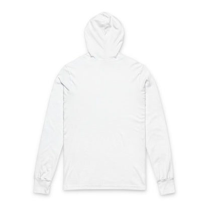 O.P.A.C. Black-Lettered Text Hooded Long Sleeve Tee, Prisoner Rights Awareness