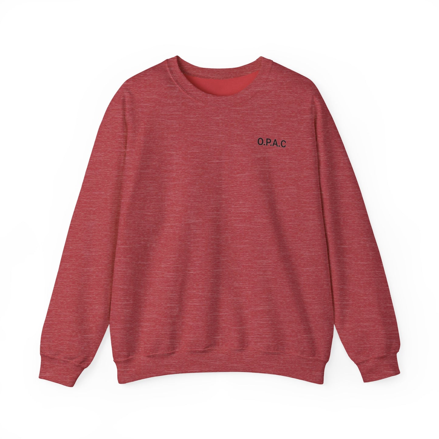 Cozy Comfort Classic Minimalistic O.P.A.C. (black-lettered) Prisoner's Advocacy Crewneck Sweatshirt | Unisex, Casual Wear, Gift for Him, Her, Stay-at-Home Style, Everyday Fashion - O.P.A.C.