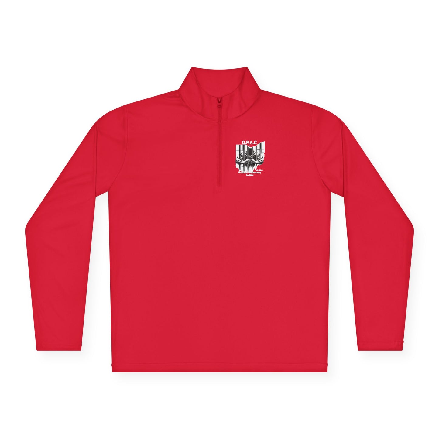 Copy of O.P.A.C Logo (White) Quarter-Zip Pullover