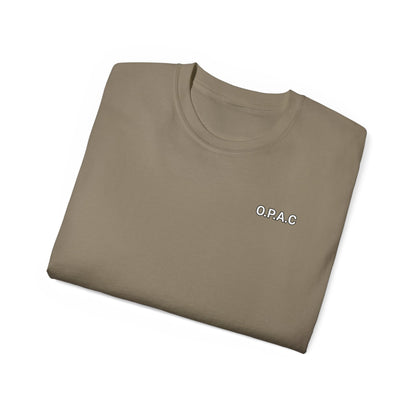 Unisex Ultra Cotton Tee | Minimalist (White-lettered) O.P.A.C T-Shirt for Everyday Wear, Casual Outfit, Gift for Friends, Streetwear Style, Comfortable [...]