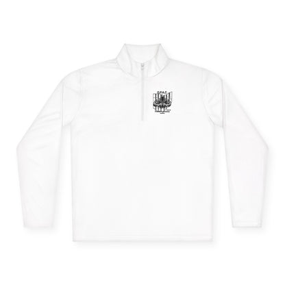 Black O.P.A.C. Double-sided Logo (Black-lettered text on back) Unisex Quarter-Zip Pullover with Stylish Graphic Design, Cozy Layer for Men and Women, Perfect for Casual Outings, Outdoor Adventures, [...]