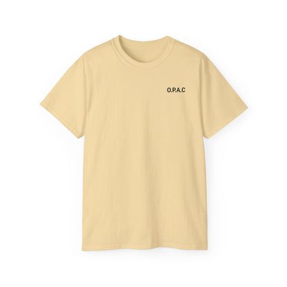 Unisex Ultra Cotton Tee | Minimalist (Black-lettered) O.P.A.C  T-Shirt for Everyday Wear, Casual Outfit, Gift for Friends, Streetwear Style, Comfortable [...]