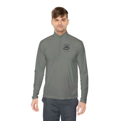 Black O.P.A.C. Double-sided Logo (Black-lettered text on back) Unisex Quarter-Zip Pullover with Stylish Graphic Design, Cozy Layer for Men and Women, Perfect for Casual Outings, Outdoor Adventures, [...]