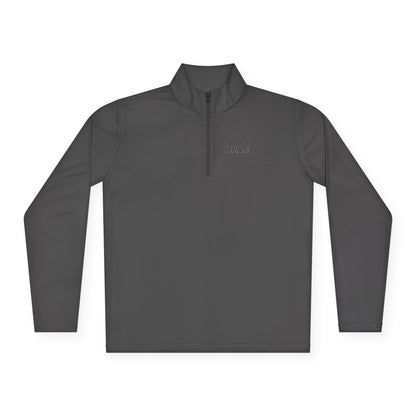 Unisex Quarter-Zip Pullover - Ladies O P A C Double-sided Black-lettered Text Logo Stylish Graphic Design