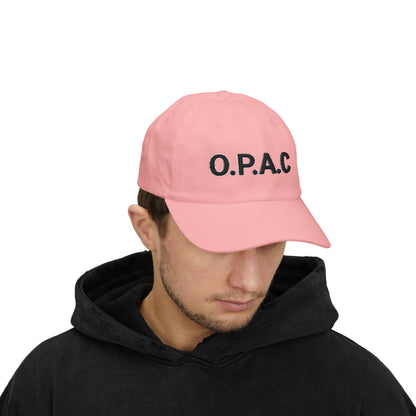 Embroidered Black-Lettered Dad Cap - Ohio Prisoner's Advocacy Coalition