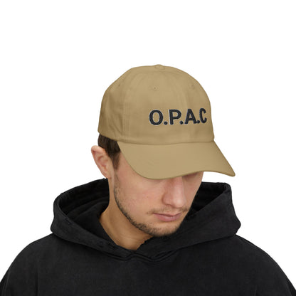 Embroidered Black-Lettered Dad Cap - Ohio Prisoner's Advocacy Coalition