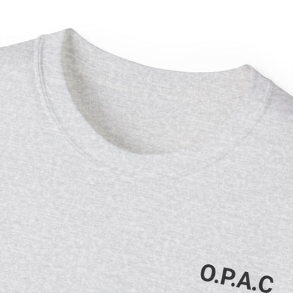 Unisex Ultra Cotton Tee | Minimalist (Black-lettered) O.P.A.C  T-Shirt for Everyday Wear, Casual Outfit, Gift for Friends, Streetwear Style, Comfortable [...]