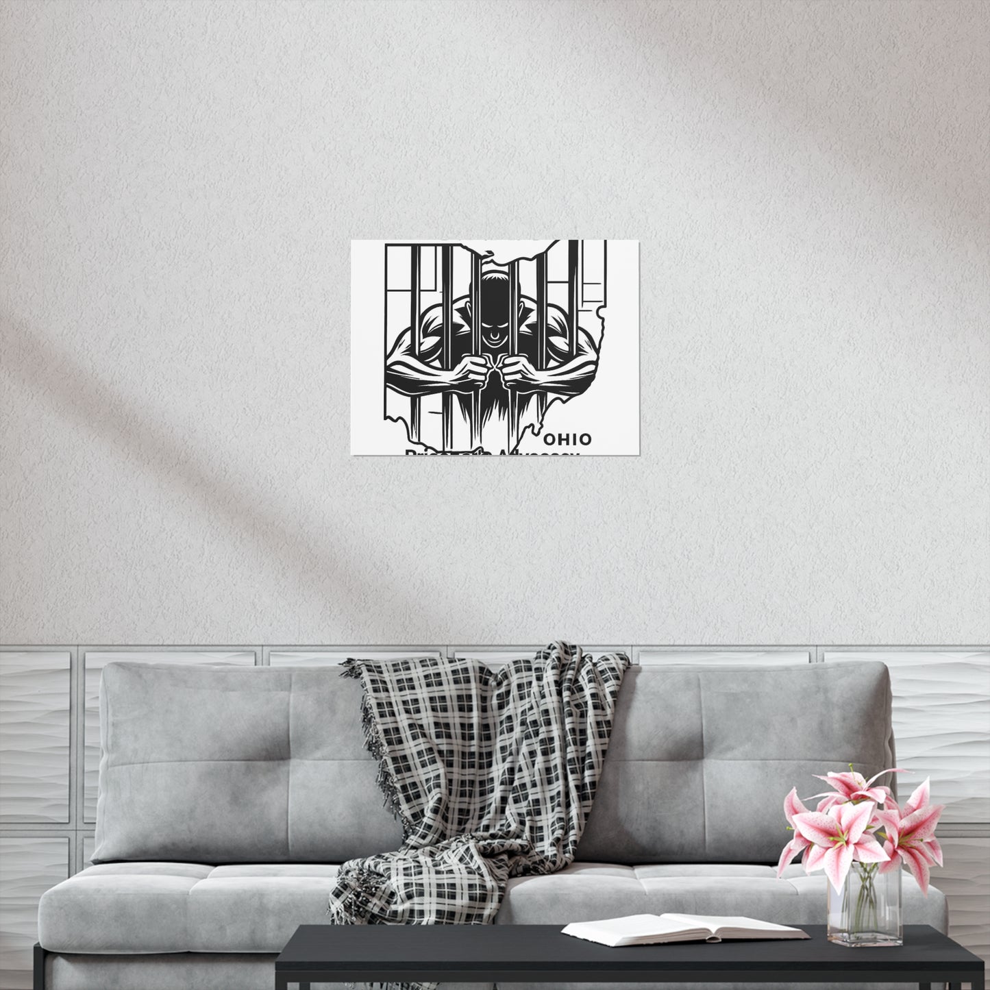 O.P.A.C. Prisoner Advocacy Art Print | Uncoated Posters for Social Justice Decor, Activism Wall Art, Awareness Posters, Community Engagement, [...]