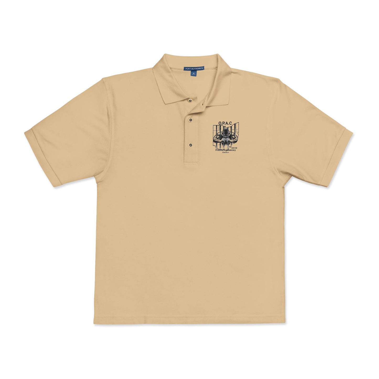 Stylish O.P.A.C- Ohio Prisoner's Advocacy Coalition Embroidered Logo Polo Shirt for Unisex, Casual Wear, Gift for Him/Her, Summer Outfit, Preppy Style